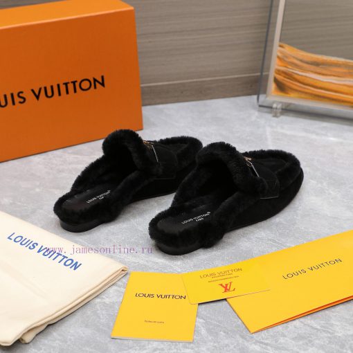 LV | Louis VuittonThe Latest Fur Lined Slippers Are On SaleFully Imported Australian Wool Full 7snhzddu - Image 22