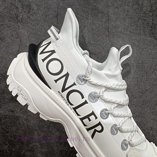 Top Of The Line Moncler Trailgrip Round Toe Lace Up Anti Slip Low Top White And Black ️ The Sho sewv0umd - Image 26
