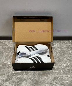 Adidas Origins Taekwondo Fashionable And Versatile Anti Slip Low Top Training Shoes In White Wi 53bloso8