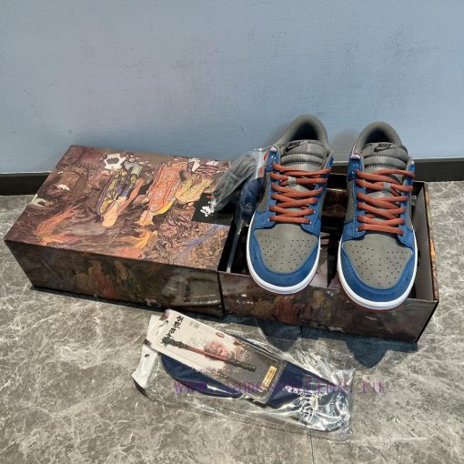 Top Custom Sneakers Nike Dunk Low NO.205 Black Myth Wukong Xiangyun Dragon Pattern Game Theme D podb4im6 - Image 5