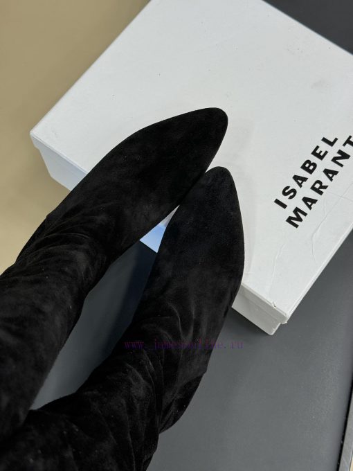 IsabelMarant 24fw New Arrival～IM 24 Autumn/Winter High Boots New ProductSlant Mouth Design With m8lpccyw - Image 5