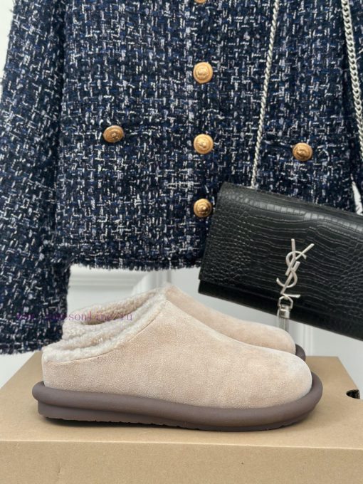 UGG Gucci Oil Chicken 24ss Autumn/Winter New Wool Baotou TowHalf Dragged Snow BootsSimple And V 76zendbe