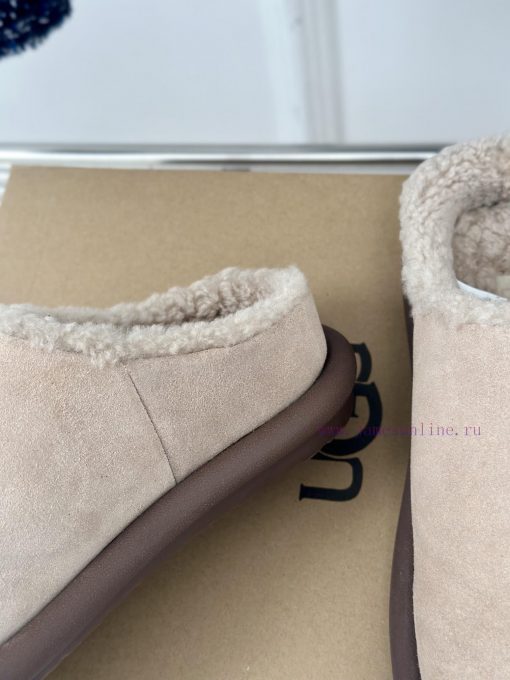 UGG Gucci Oil Chicken 24ss Autumn/Winter New Wool Baotou TowHalf Dragged Snow BootsSimple And V 76zendbe - Image 16
