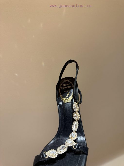 RENE CAOVILLA Vintage Series High-end Rhinestone High Heels ️Authentic Purchase 🥂 Super Good-lo jjts8lge - Image 15