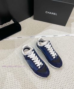 𝐂𝐇𝐀𝐍𝐄𝐋 Chanel's Latest German Training Flat White Shoes Sports Shoes Silk Leather Full-color 🥂T bxvr203c