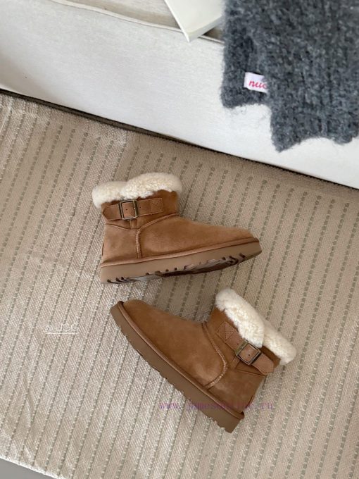 𝐔*g ₂₀₂₄ . Curl Up A Row Of Buttoned Snow BootsMilard Girl's Dream Boots~Handmade Top Layer Of q58xwrc4 - Image 7