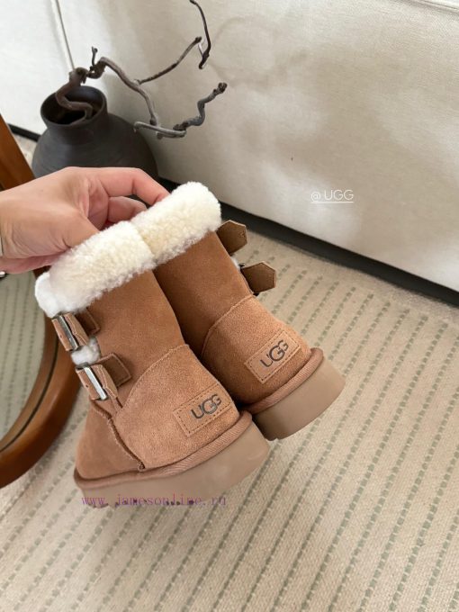 𝐔*g ₂₀₂₄ . Curly Double Breasted Snow BootsMilard Girl's Dream Boots~Handmade Top Layer Of Cow 338zu2b7 - Image 10