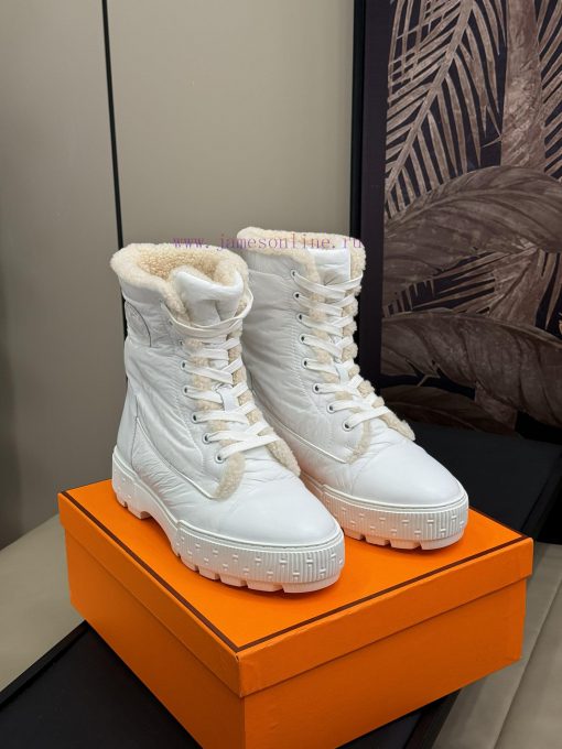 Herme…s Fw24 New Arrival～Hermes Classic Cotton Boots 24 Autumn/Winter New ColorsThe Foam Materi qj28xsek - Image 3