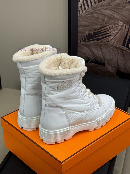 Herme…s Fw24 New Arrival～Hermes Classic Cotton Boots 24 Autumn/Winter New ColorsThe Foam Materi qj28xsek - Image 5