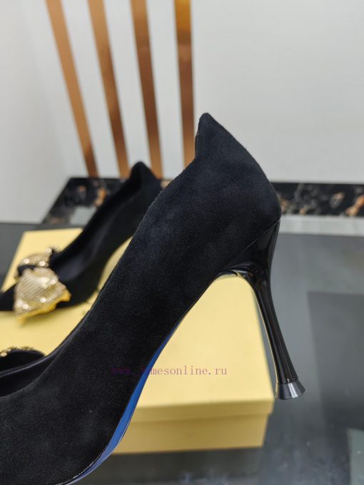 Loriblu Italian Luxury BrandBlue Luo Rui Jian Lan Weighing Bottom ShoesThe Deep Blue Outsole Is ccd92s2f - Image 6