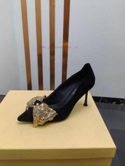 Loriblu Italian Luxury BrandBlue Luo Rui Jian Lan Weighing Bottom ShoesThe Deep Blue Outsole Is ccd92s2f - Image 10