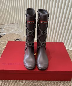 HUNTER Rain Boots Outdoor Camping Women's Shoes Wellington Classic British Waterproof And Anti jhdii2f4