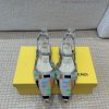 Fendi 24ss Fendi Series Double FF Pointed High-heeled SandalsA Must-have FF Trailer Every Year. engpmmem