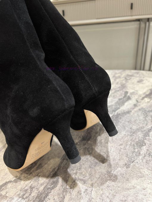 Top TierMM6 24 Early Autumn New High Boots I Really Love ThemCan Suede Boots Really Not Look To ny0d7x0s - Image 9