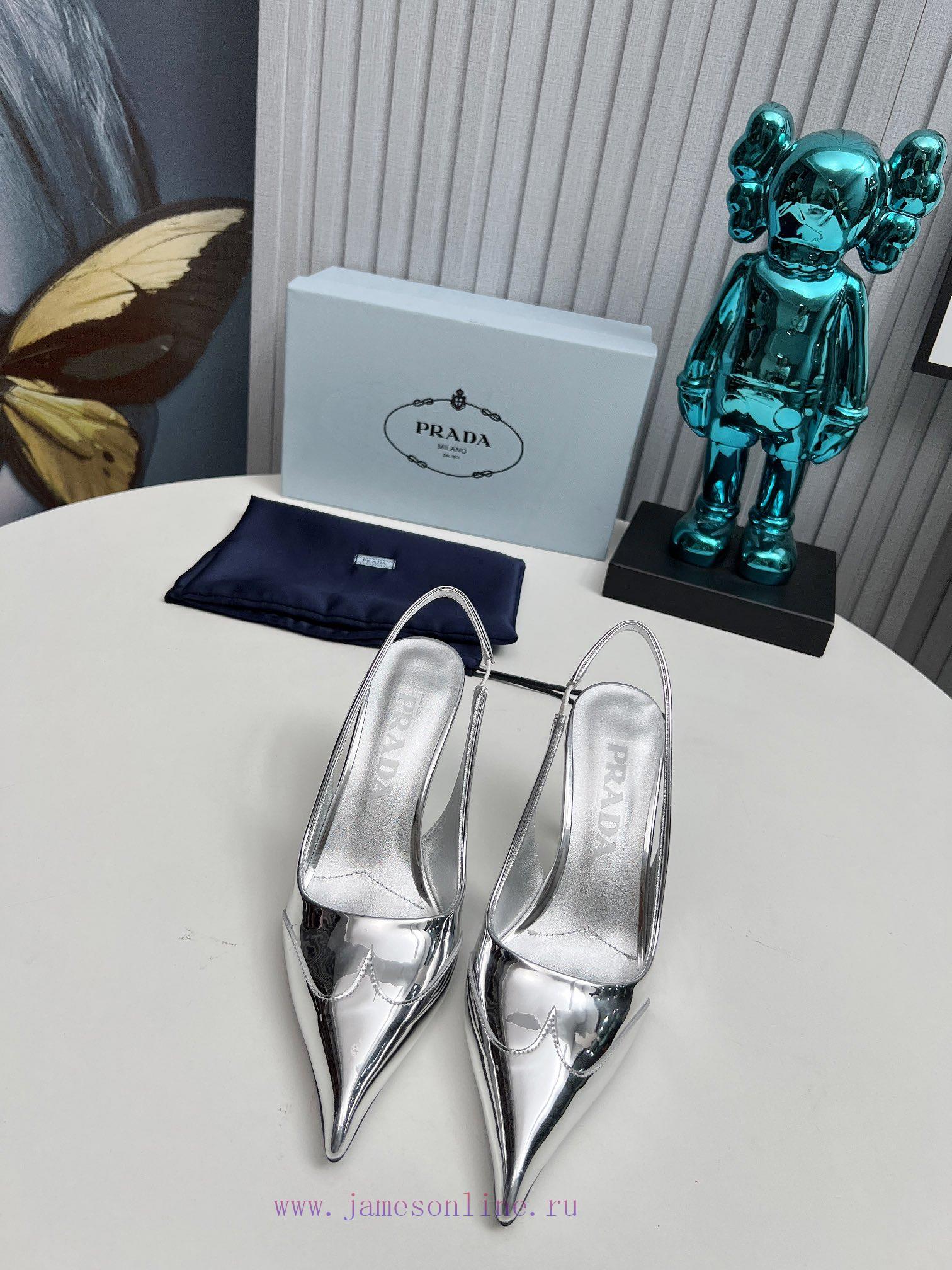 2024 SSS Launches Prada's Latest Collection Of Long And Short Boots Sandals Single Shoes Slim H snfldk62 - Image 4