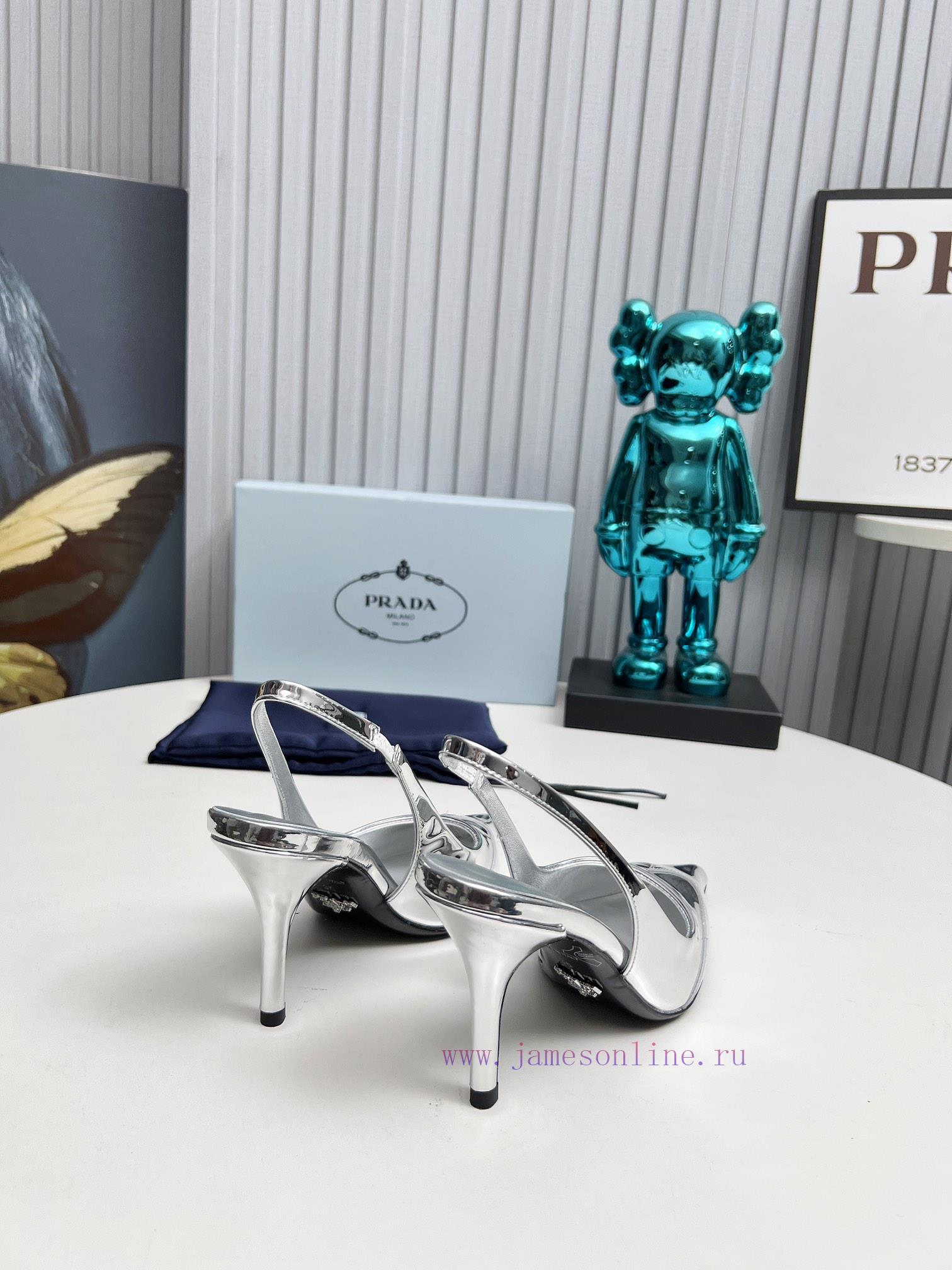 2024 SSS Launches Prada's Latest Collection Of Long And Short Boots Sandals Single Shoes Slim H snfldk62 - Image 9