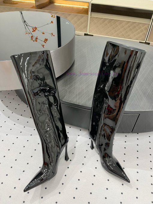 𝑴𝑼𝑮𝑳𝑬𝑹𝟐𝟒𝑭𝑾 Personalized And Advanced DesignFabric Patent LeatherInner SheepskinLeather SoleEleg ms4x9s59 - Image 7