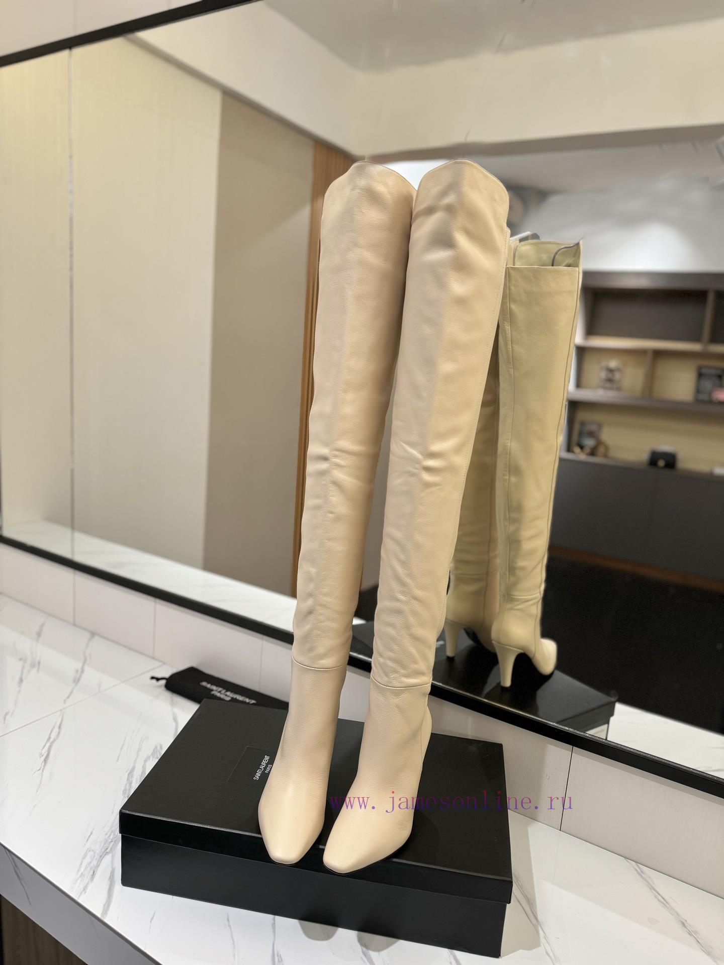 Saint Lauren YSL Saint Laurent26 Inch Custom-made BootsThe Latest Autumn And Winter Unbeatable 6krqfwy3 - Image 4