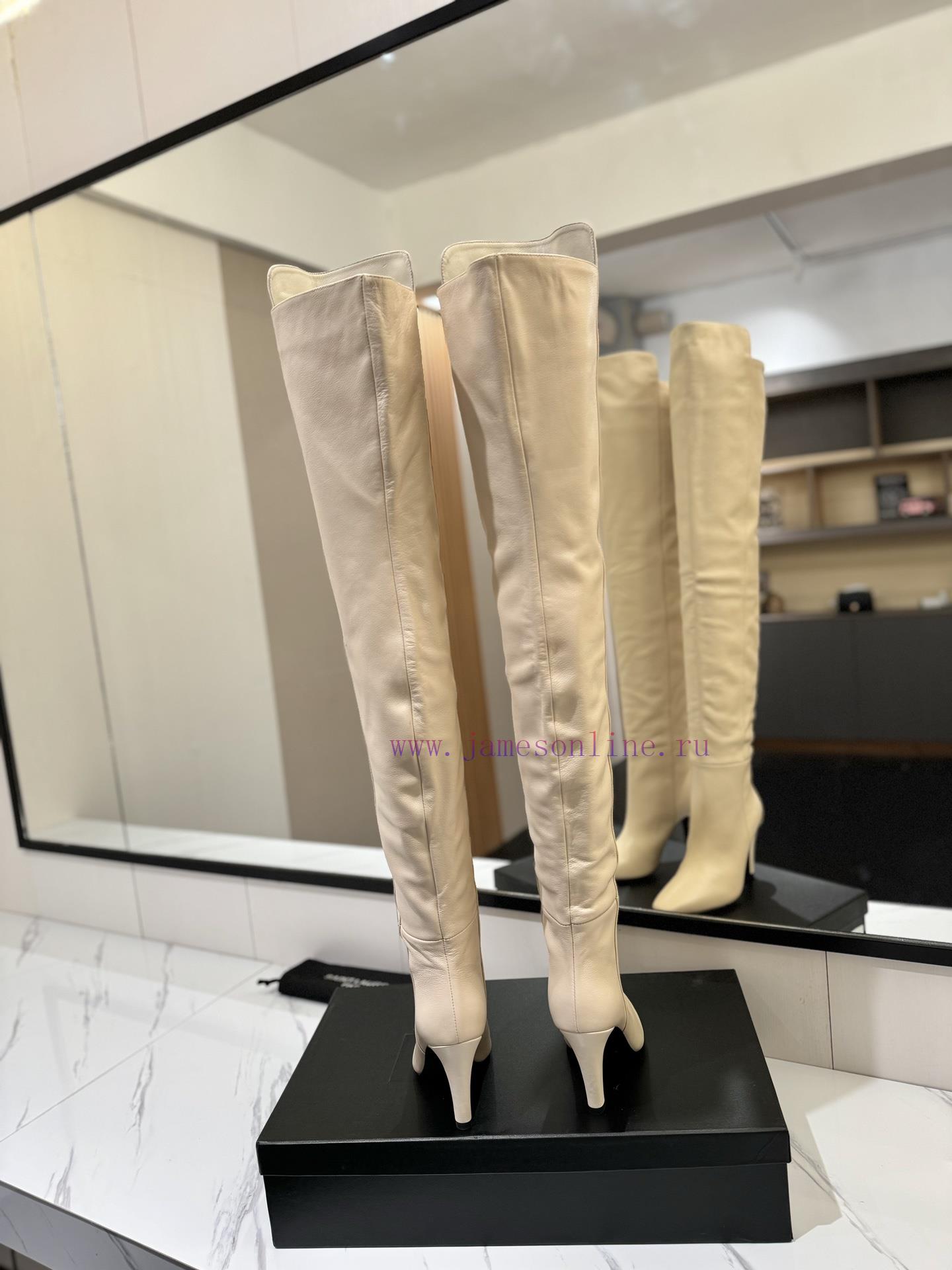 Saint Lauren YSL Saint Laurent26 Inch Custom-made BootsThe Latest Autumn And Winter Unbeatable 6krqfwy3 - Image 8