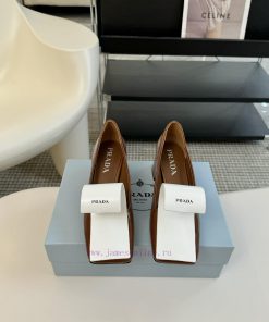 PRADA/PRADA ClassicTriangle Logo Single Shoe SeriesThe Simple Design Is Probably Its Most Appea yqb8idur