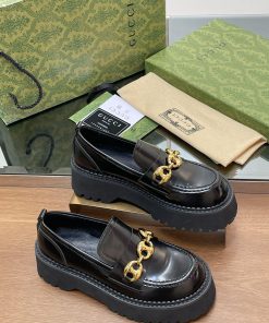 2024 Early Autumn New Thick Sole Single Shoe GUcc 𝐢 Boat Anchor Buckle Loafers ️️️ Top Level We v1ckvbxt