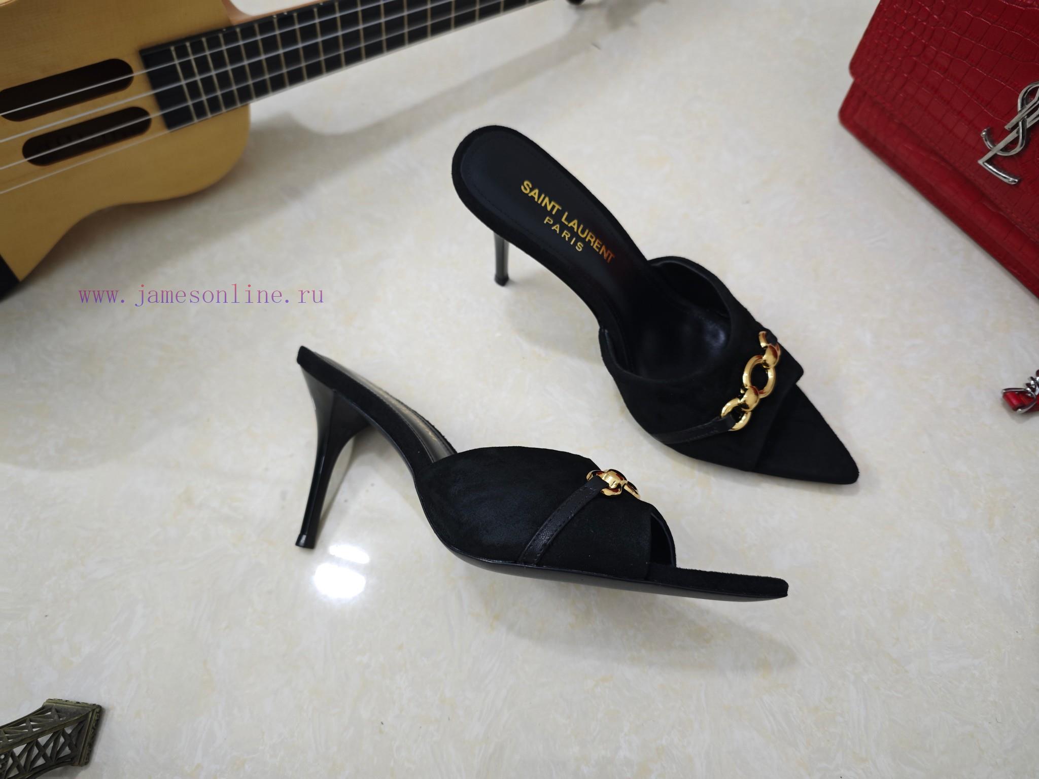 Saint Laurent Fine Heeled YSL Sandals In Early Spring 2025 Synchronized YSL Decoration Classic 3grqpk4y - Image 9