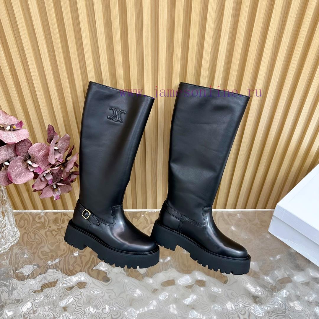 2024 Synchronized Autumn/Winter New Celine | Celine 24 Autumn/Winter New Product Thick Bottom K cbruvuk1 - Image 8