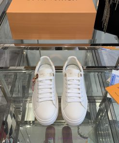 Louis Vuitton 24s New Thick Soled White ShoesGirl's Heart Blows Out~Youthful Vitality Super Com 7ysm133b