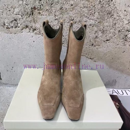 Top Qualityunfolio Fw24 New Arrival～ UNFOLIO 2024 Autumn/Winter New Retro Western Cowboy BootsI we01uwsl - Image 2