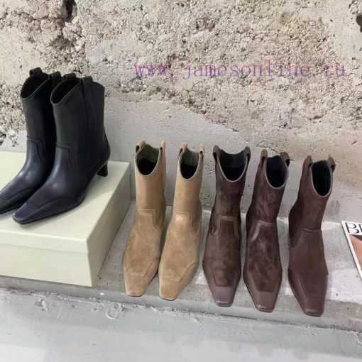 Top Qualityunfolio Fw24 New Arrival～ UNFOLIO 2024 Autumn/Winter New Retro Western Cowboy BootsI we01uwsl - Image 10