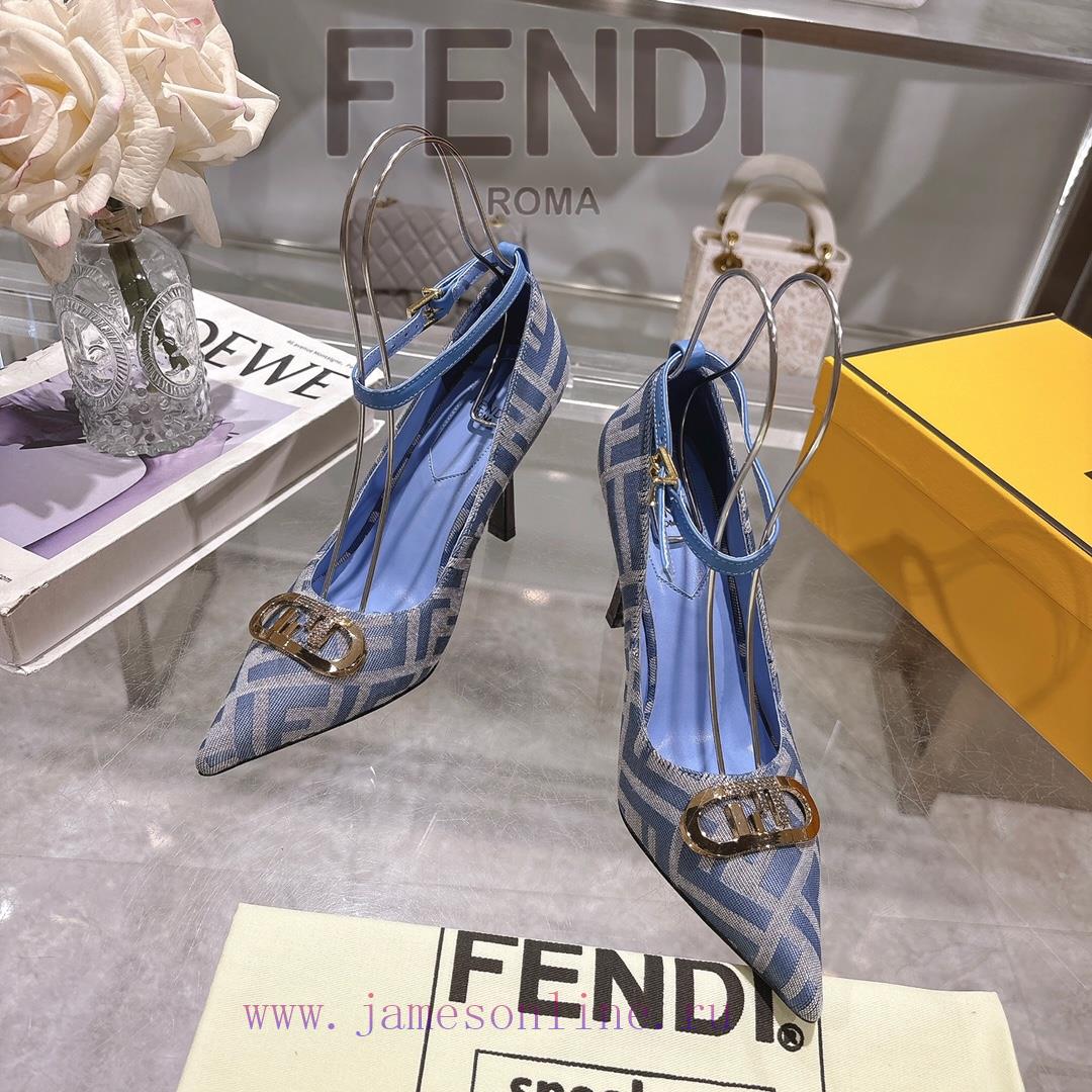 𝐅𝐄𝐍𝐃𝐈 | Fendi 2025 Runway New Single Shoes━━━━━ FENDI━━━━━Fendi's Latest Popular Metal Strap Si aqvn3gjj - Image 3