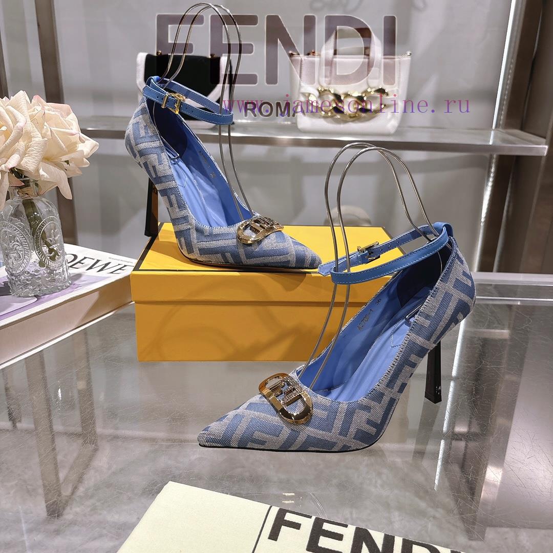 𝐅𝐄𝐍𝐃𝐈 | Fendi 2025 Runway New Single Shoes━━━━━ FENDI━━━━━Fendi's Latest Popular Metal Strap Si aqvn3gjj - Image 8
