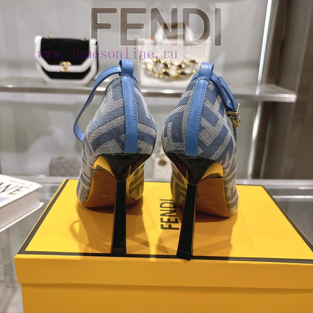 𝐅𝐄𝐍𝐃𝐈 | Fendi 2025 Runway New Single Shoes━━━━━ FENDI━━━━━Fendi's Latest Popular Metal Strap Si aqvn3gjj - Image 10