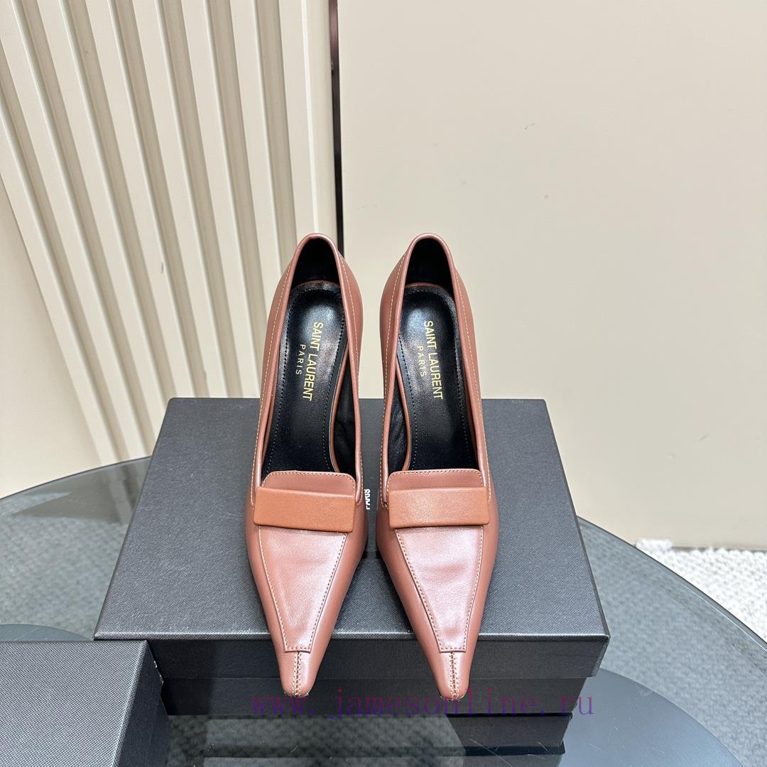 YSL Saint Laurent SS2024 New Pointed Elegant And Atmospheric High HeelsAll Kinds Of Small Skirt 6lv1ykq5