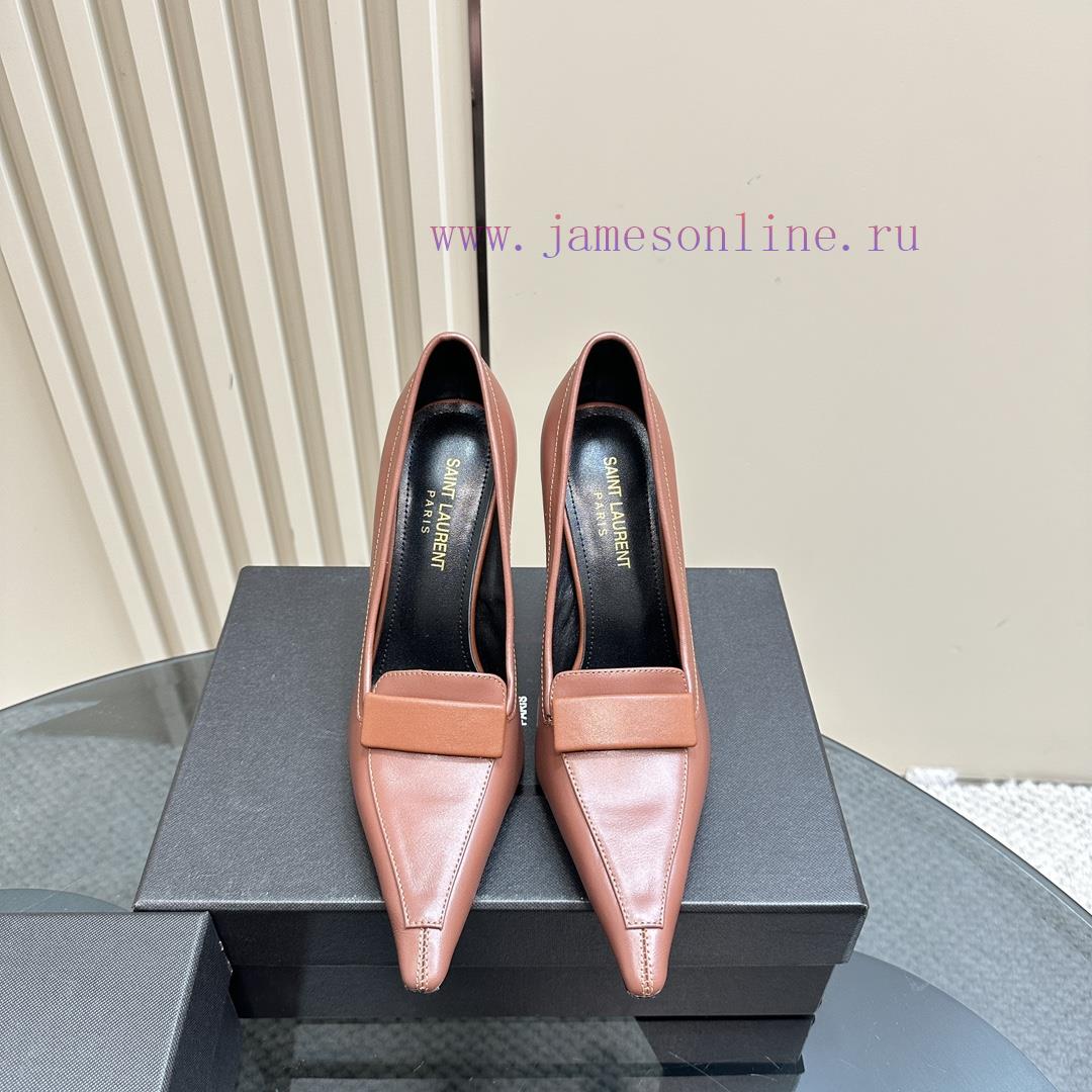 YSL Saint Laurent SS2024 New Pointed Elegant And Atmospheric High HeelsAll Kinds Of Small Skirt 6lv1ykq5 - Image 2