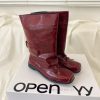 Openyy Short BootsTube Height 23cm Tube Circumference 28cmHeight 3.5cmCowhide Fabric35-39 Size ceiaiada