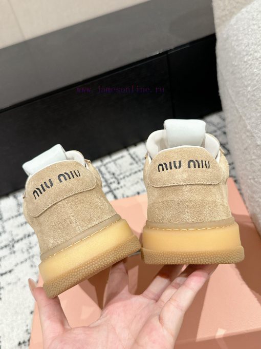 Top TierMIUMIU | Miu Miu 24/New American Retro Style Casual ShoesA Must-have For Hot And Dirty 7sof4i61 - Image 9