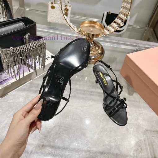 MiuMiuMiu Miu/25ss Spring/Summer Fashion Show New Cat And High Heel SandalsThe Runway Style App n7irym85 - Image 10