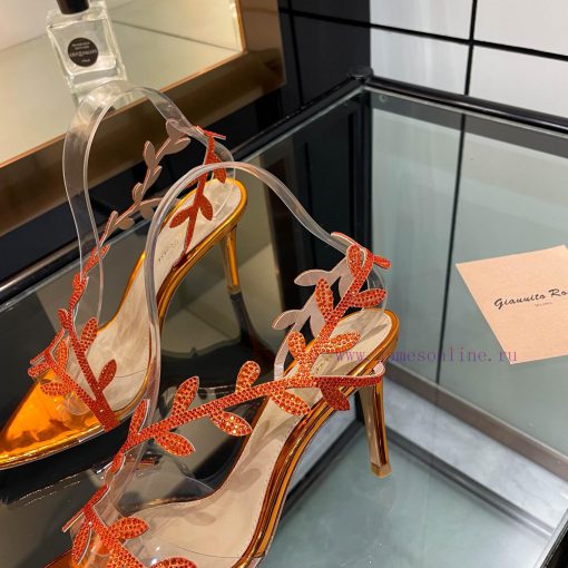 Giannito Rossi 2025 New Slippers Are Top-notch Purchasing Quality Swarovski Rhinestone Pointed hlxecs43 - Image 4