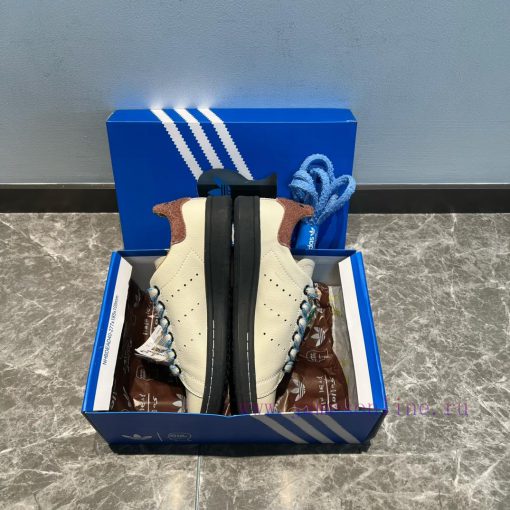 Top Brain Dead X Adidas Origins STAN SMITH Brain Death Brown ️ This Shoe Features A Popular Des m6berd31 - Image 8