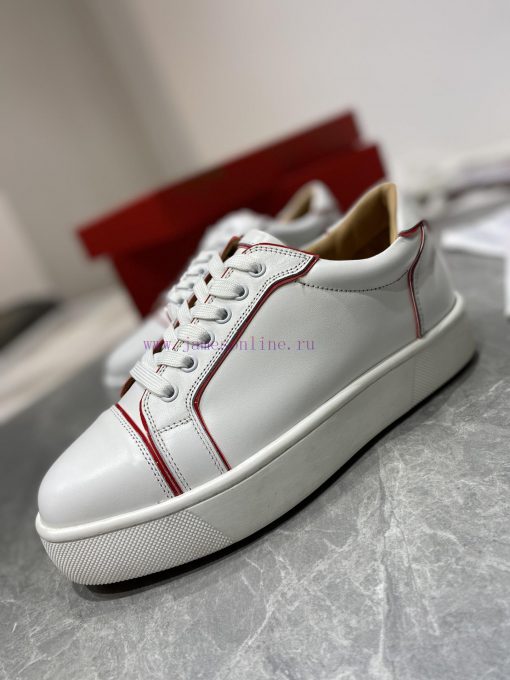 ╔ Low Cut Thick Bottom White Red Stripe Light Version ╗️Top Level Customized Version𝑪𝒉𝒓𝒊𝒔𝒕𝒊𝒂𝒏 𝑳 ruelgqsx - Image 4
