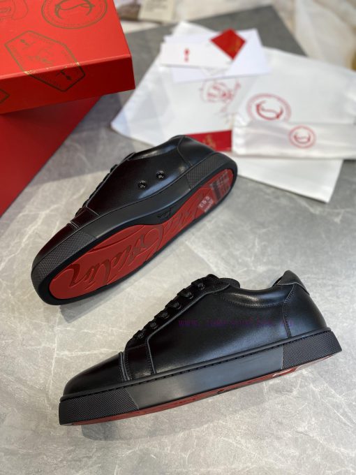 ╔ Low Cut Black Cowhide Glossy Version ╗️Top Level Customized Version𝑪𝒉𝒓𝒊𝒔𝒕𝒊𝒂𝒏 𝑳𝒐𝒖𝒃𝒐𝒖𝒕𝒊𝒏Whether j27gxoh4 - Image 4