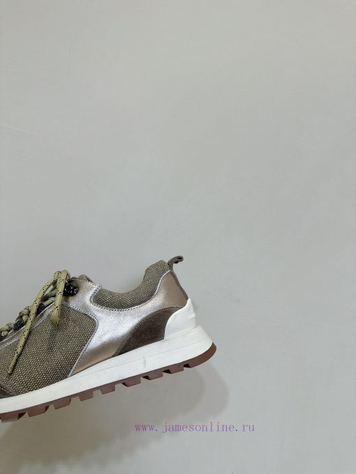 Brunello Cucinelli Autumn And Winter New Couple Style Lace Up Series Casual ShoesBC Is A Well-k i5uftl1g - Image 8