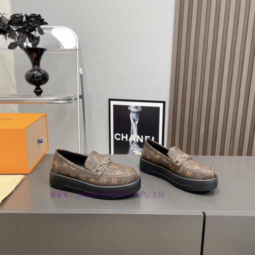 Top TierL Lv Brand 2024 Vs Autumn New Casual Shoe SeriesThick Soled Casual Single ShoesOriginal ybh0sruu - Image 3