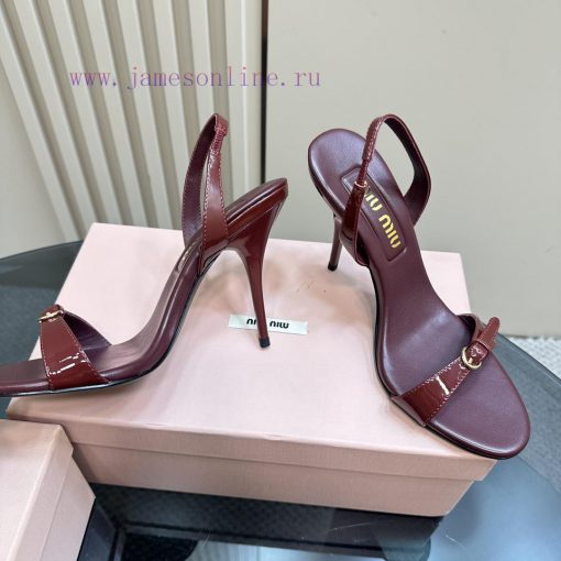 The Mostᴍɪᴜᴍɪ U25 Early Spring Hot Zhang Yuanying Same Sandals Fashion Show Appears On The Cove ek2gb2qx - Image 7