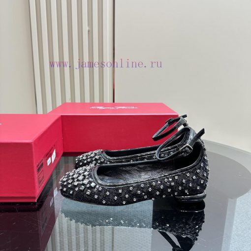 Top TierRoger Vivie * | RV Classic Lace Sequin Rhinestone SeriesOriginal Customized Shoe Last W z36cczqa - Image 2
