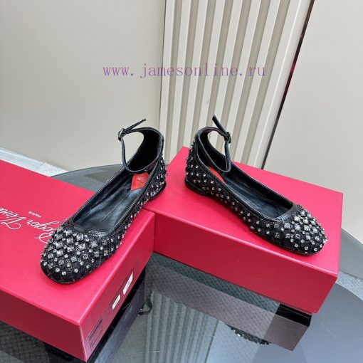 Top TierRoger Vivie * | RV Classic Lace Sequin Rhinestone SeriesOriginal Customized Shoe Last W z36cczqa - Image 6