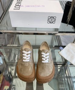 LOEWE 24ss Autumn And Winter New Terra Vulca Lace Up Sports Shoes Big Toe Shoes Vulcanized Shoe 6wmvaxhl