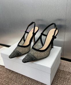 Dior 2025 Spring/Summer Fashion Show New Bling... Bling... Crystal Shoes Capture Series High He wcxtexu5