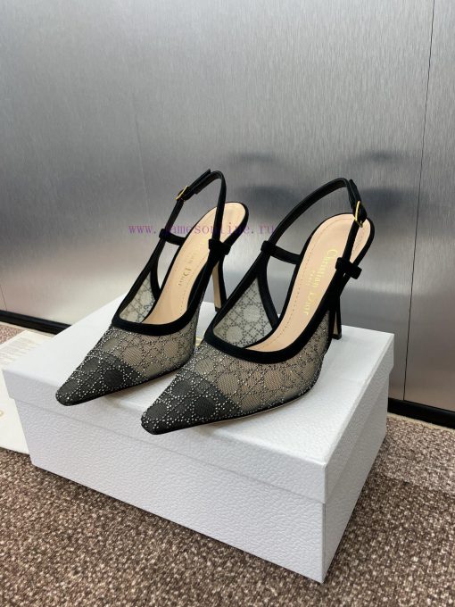 Dior 2025 Spring/Summer Fashion Show New Bling... Bling... Crystal Shoes Capture Series High He wcxtexu5